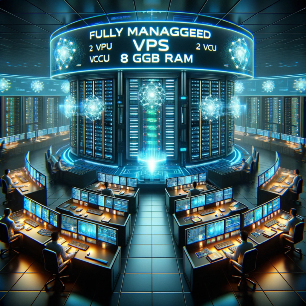 Fully Managed VPS 2 vCPU 8 GB RAM by domain eggs 