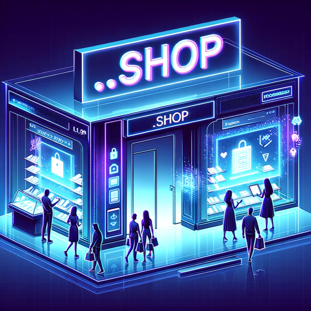 the .shop Service by domain eggs for SEO